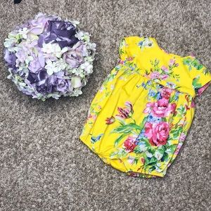 Ralph Lauren Spring Baby Romper